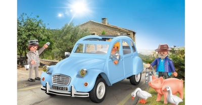 Convierten el Citroën2CV en un set de Playmobil
