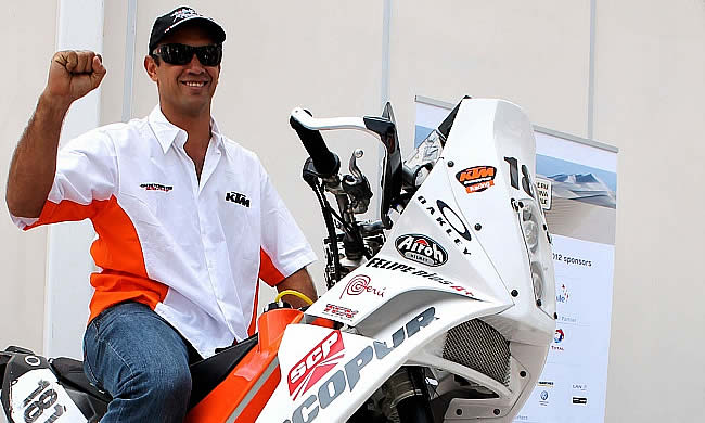 Felipe Ríos, piloto del equipo KTM Socopur Racing