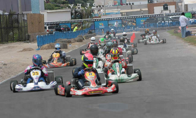 El kartodromo de Santa Rosa fue una fiesta