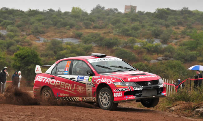 Nicolás Fuchs pasó el shakedown y quedó 2do en la clasificación