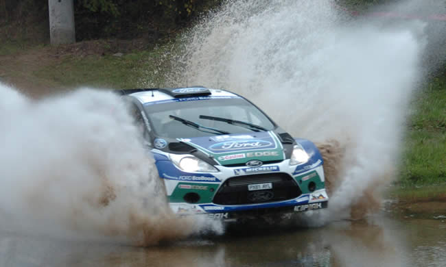 Solberg se mantiene al frente del rally de Argentina