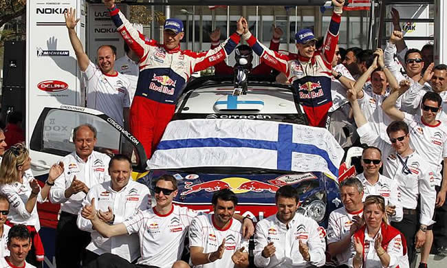 Citroen apela la descalificación de Mikko Hirvonen en Portugal