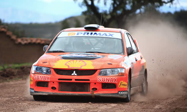 El “Mono” Orlandini Lídera la primera etapa del Rally Presidente de la República