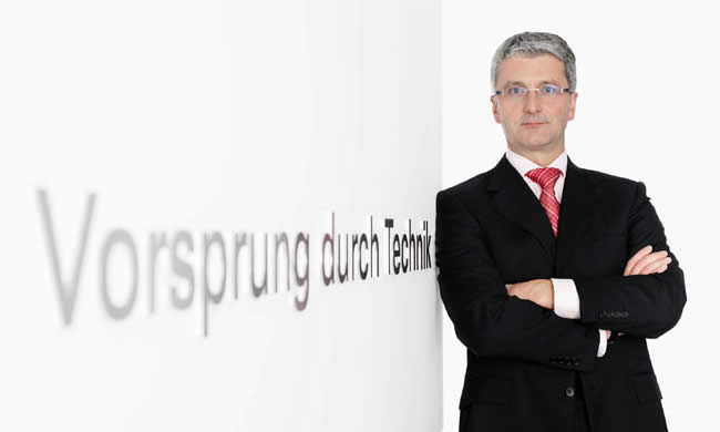 Rupert Stadler, presidente de Audi AG.