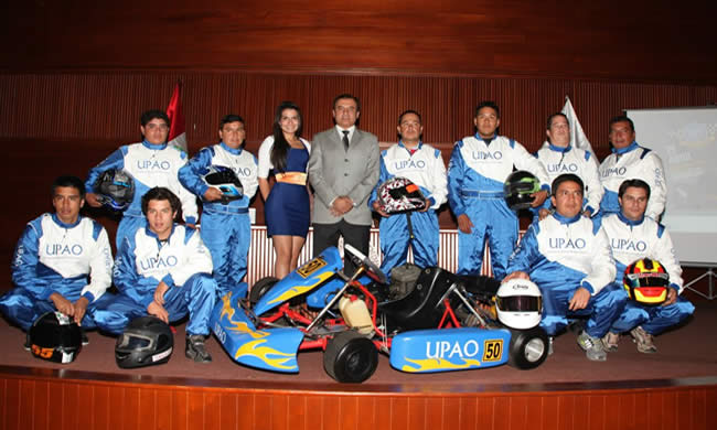 UPAO presentó a su equipo de Kartismo