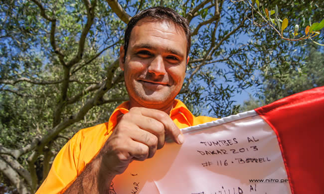 Tumbesino José Isarel Borrel debutará en el Dakar 2013