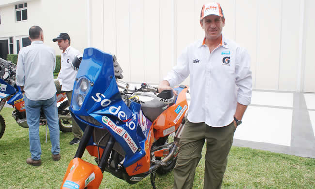 Carlos Vellutino “en  mis 3 dakares he salido ileso”