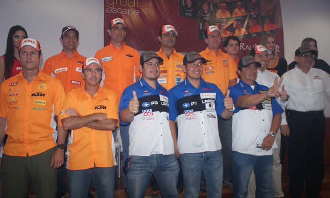 Gran Presentación Equipo Peruano Socopur Ktm Polaris Al Dakar 2013 