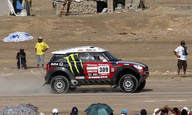 Arequipa recibe con fiesta a los pilotos del Dakar