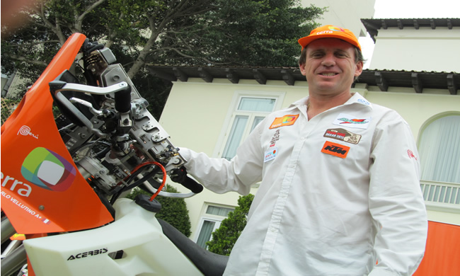 Peruano Carlo Vellutino afirma que este Dakar es ‘la muerte’