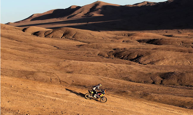 Cyril Despres ganó su primera etapa en Perú