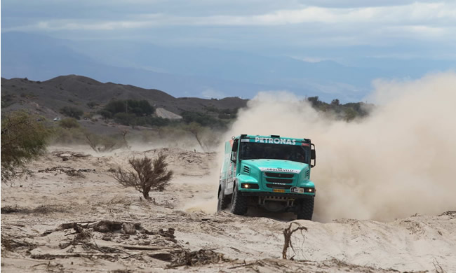Supremacía de los camiones Iveco en el Dakar