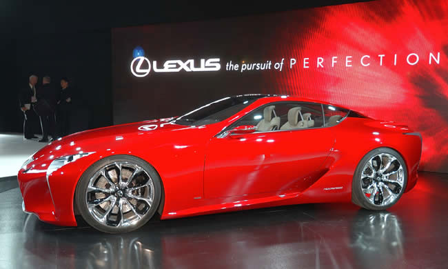 Lexus LF-LC Hybrid Sport Coupe.