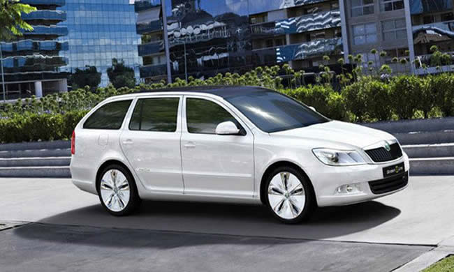 Skoda Octavia Combi Green E Line.