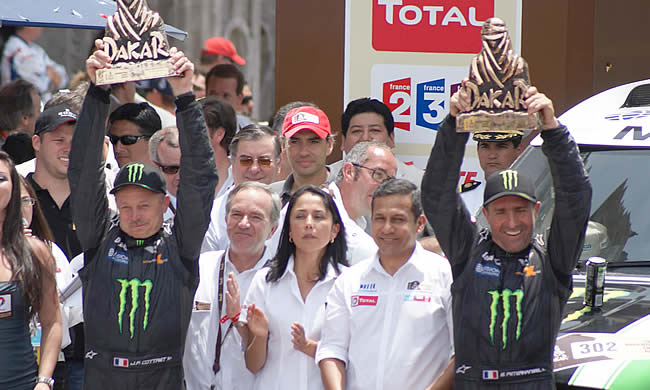 Peterhansel: "Es una de las victorias más hermosas de mi vida"