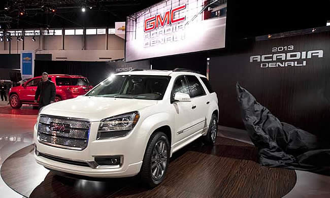 General Motors presenta el nuevo GMC Acadia en el Salón de Chicago