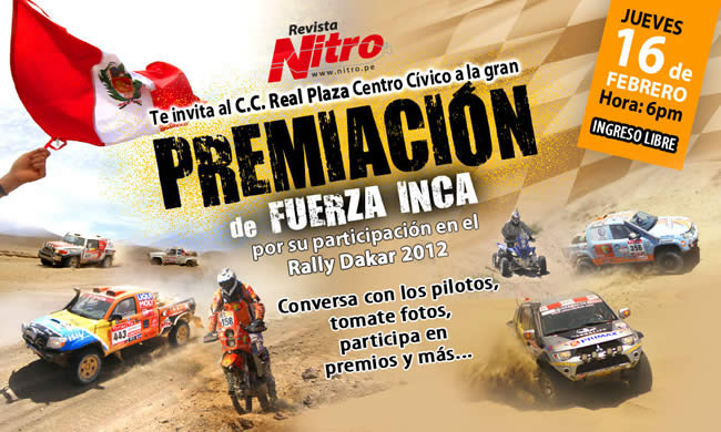 Premiación a la Fuerza Inca Premiación a la Fuerza Inca