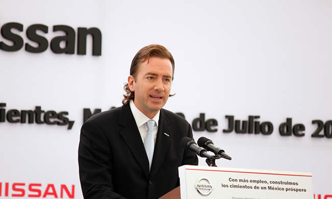 José Luis Valls, presidente y director general de Nissan Mexicana