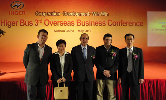 HIGER reconoce desarrollo del mercado de buses en el Perú