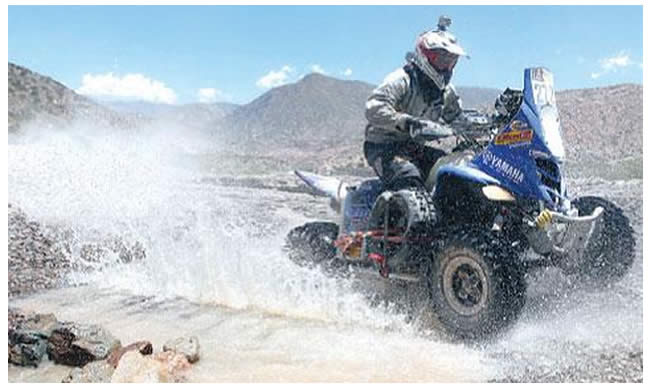 Ignacio Flores rumbo al Dakar 2013
