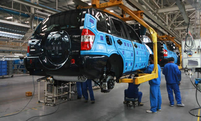 Chery registra record con más 700,000 vehículos exportados