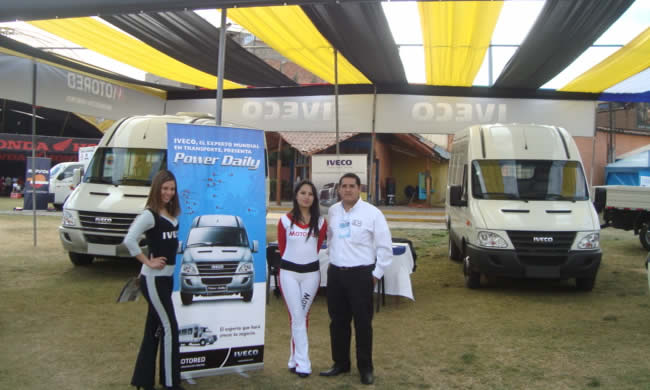 Iveco Daily hace su ingreso en el Inka expo motor 2012