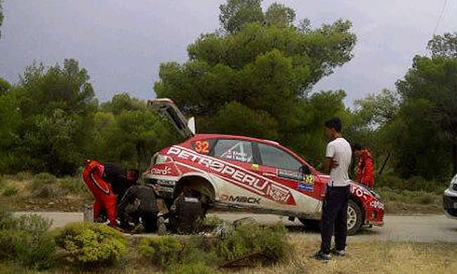 Fuchs sin suerte en Grecia Foto: FB/nicolasfuchs