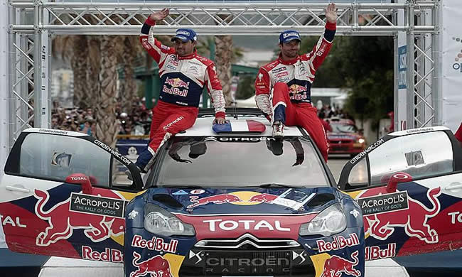 Loeb mete la directa en el Acrópolis a por el título