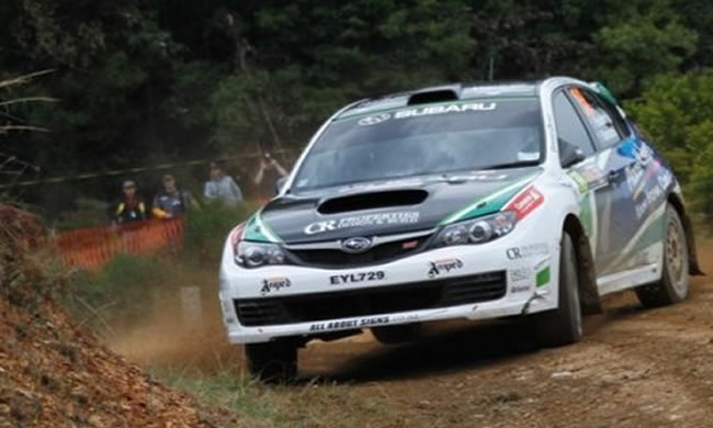 Fuchs estará al mando de un Subaru Impreza STR012