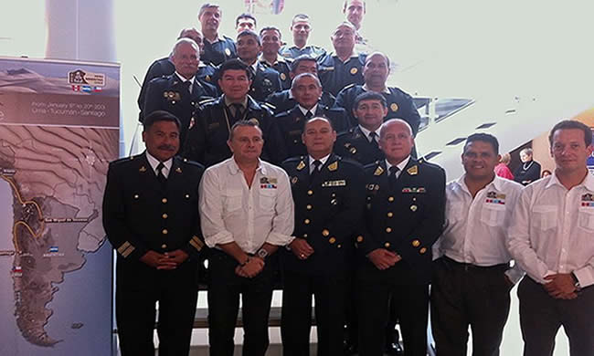 La semana pasada, Etienne Lavigne dirigió tres seminarios dedicados a la seguridad en Buenos Aires, Santiago y Lima