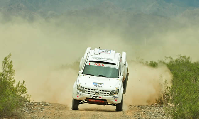 Exigencia máxima en el primer día del Desafío Ruta 40