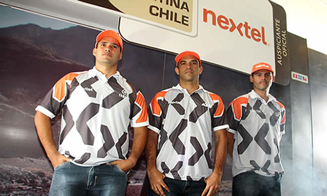 Team Nextel auspiciador oficial dakar 2013