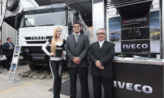 Iveco Trakker muestra todo su poderío en Expomina 2012
