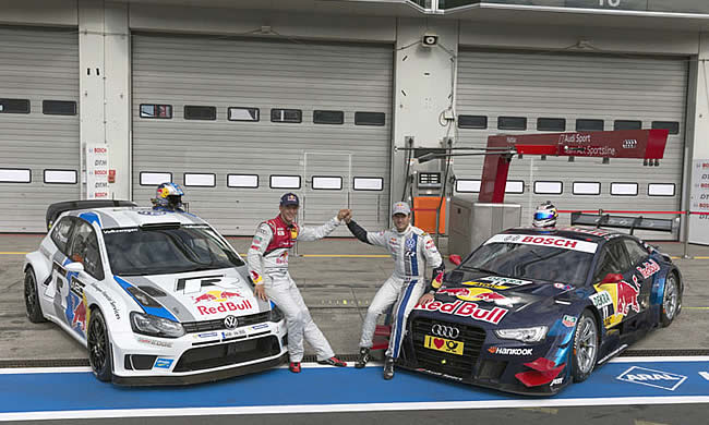 Sébastien Ogier intercambia el Polo R WRC con Mattias Ekström