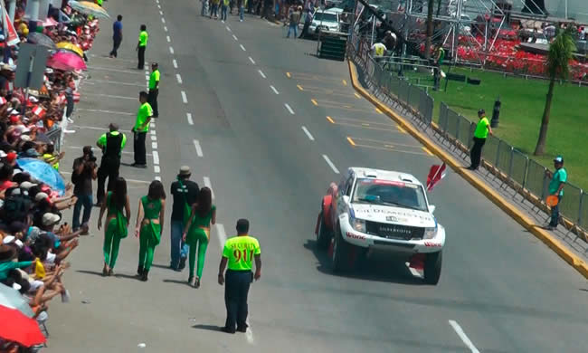 Ramón Ferreyros uno de los mejores de etapa I dakar