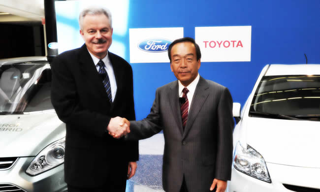 Toyota y Ford terminan acuerdo para desarrollar nuevos sistemas híbridos