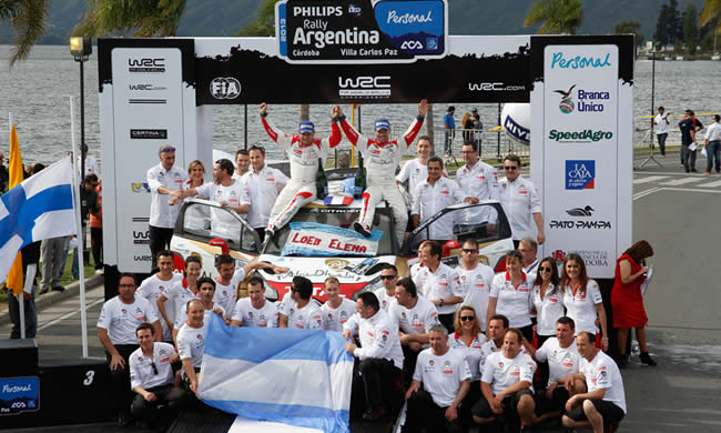 Philips LED Rally Argentina 2013: Sébastien Loeb se despidió con una victoria