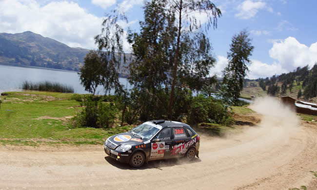 El Team Baigorria tuvo a Mario Hart como 'copiloto de auxilio'