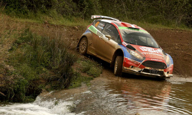 Nicolas Fuchs en el rally Portugal