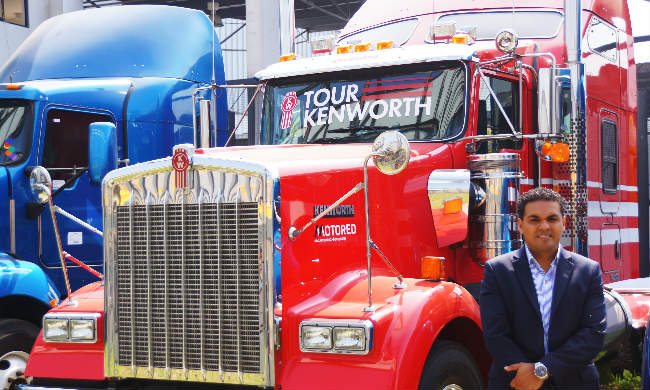 Christopher Stucchi, Gerente de Negocio de Kenworth en Motored