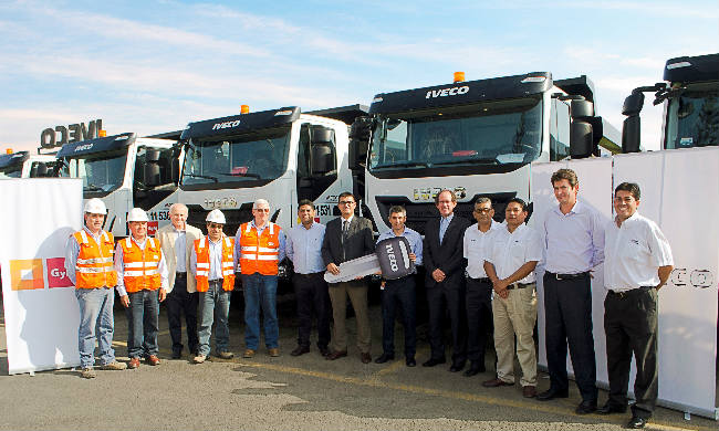 Motored entrega 15 camiones Iveco a Graña y Montero