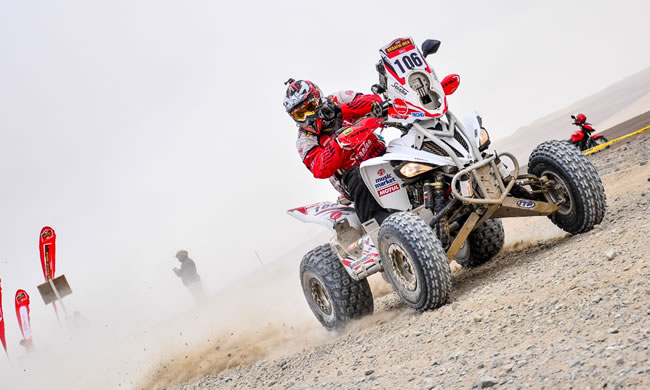 Alexis Hernández, uno de los experimentados pilotos del próximo Dakar Series: Desafío Inca