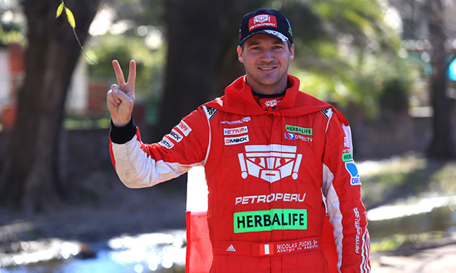 El destacado piloto peruano Nicolás Fuchs estará en Caminos del Inca