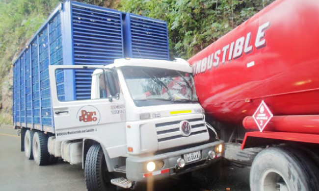 Accidentes causados por camiones 