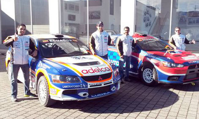 Foto: La Cancha (Ecuador) Ecuatorianos en el Rally Cañate FIA NACAM