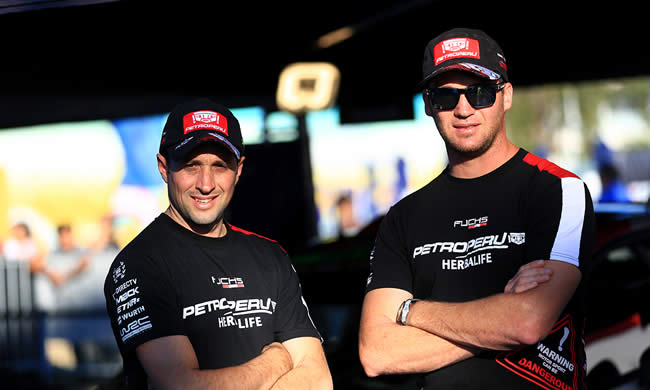 Nicolás Fuchs  y Fernando Mussano