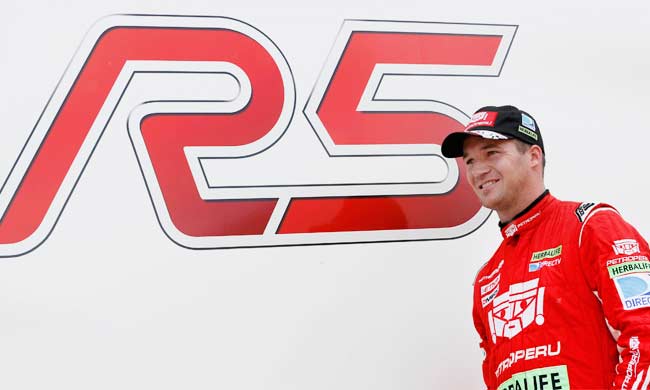 Nicolás Fuchs quedó listo para el inicio del Rally Italia Nicolás Fuchs quedó listo para el inicio del Rally Italia