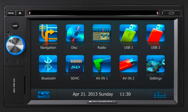 Blaupunkt presenta nueva radio con GPS interactivo Blaupunkt presenta nueva radio con GPS interactivo
