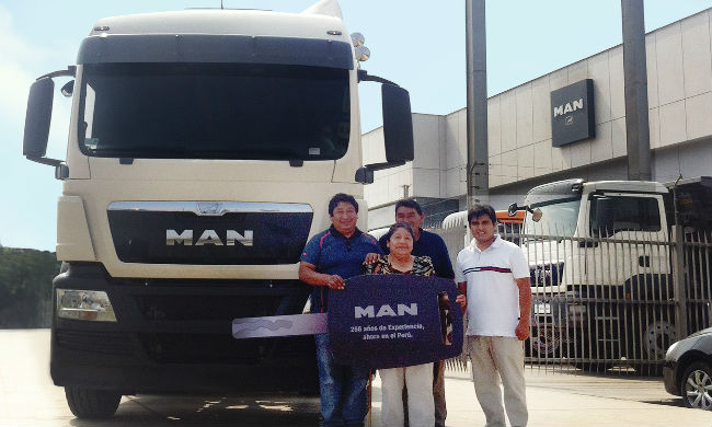 Empresa de transportes amplía su flota con marca alemana MAN