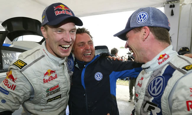 Los pilotos de Volkswagen Motorsport, Sébastien Ogier y Jari-Matti Latvala, tendrán total libertad para continuar con su espectacular duelo por ganar el WRC.